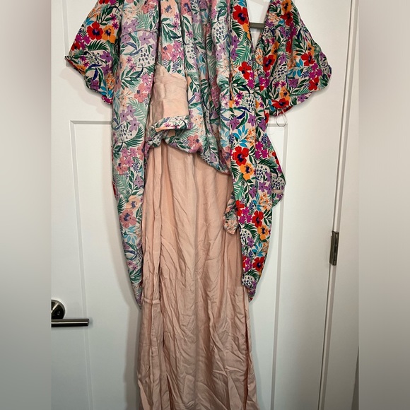 Lost + Wander All Summer Long Floral Tiered Dress Midi - Picture 7 of 9